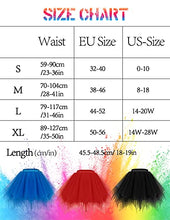 Load image into Gallery viewer, Bridesmay Black Tutu Skirt for Women 50s Vintage Ballet Bubble Dance Skirts for Halloween Cosplay Party Black L
