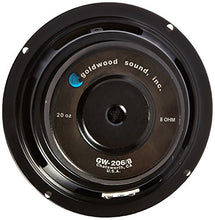 Load image into Gallery viewer, Goldwood Sound GW-206/8 OEM 6.5" Woofer 180 Watts 8ohm Replacement Speaker
