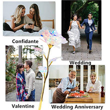 Load image into Gallery viewer, Christmas Rose Gifts for Women Galaxy Rose Forever Flower Gift, I Love You Rose Present Unique Christmas Birthday Gifts for Mom Grandma Wife Sister Friends
