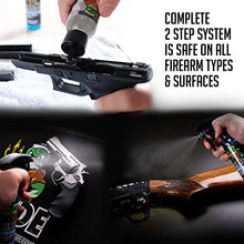 Load image into Gallery viewer, Riptide Armory Advanced Gun Cleaner &amp; CLP+ Graphene 4oz 2 Step Kit - Cleans, Lubes, Protects Targeted Long-Lasting Formula - Nano Coat Technology - Veteran Owned &amp; Formulated by Former US Navy Seal
