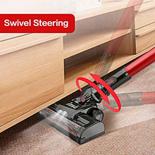 Load image into Gallery viewer, INSE Cordless Vacuum Powerful Suction Stick Vacuum Cleaner 6 in 1 Handheld Vaccum for Home Hardwood Floor Carpet car pet Hair-Red, Ultra Lightweight
