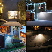 Load image into Gallery viewer, Aootek Solar Lights 120 LEDs with Lights Reflector,270 Degree Wide Angle, IP65 Waterproof, Security Lights for Front Door, Yard, Garage, Deck(4pack)
