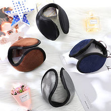 Load image into Gallery viewer, 4 Pieces Ear Muffs For Winter Ear Warmer Ear Covers Behind The Head Ear Muffs for Men Women Outdoor (Black, Grey, Dark Blue, Brown)
