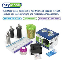 Load image into Gallery viewer, Ezy Dose Weekly (7-Day) AM/PM Pill Organizer, Vitamin and Medicine Box, Removable Compartments, 2 Times a Day, Yellow and Blue
