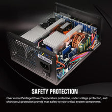 Load image into Gallery viewer, GPNE 1600W Mining Power Supply, 24 Pin 110V High Power Fully Modular PSU with 140mm Fan for Mining Rig &amp; ATX PC Case Support Double CPU Mining Server
