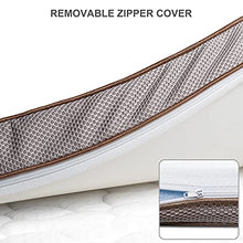 Load image into Gallery viewer, BedStory 3 Inch Memory Foam Mattress Topper, Cooling Gel Infused Toppers for Twin Size Bed, Premium Mattress Pad with Removable Soft Cover, 2-Layer Ventilated Design &amp; High-Density Memory Foam
