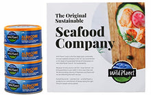 Load image into Gallery viewer, Wild Planet Albacore Wild Tuna, Sea Salt, Wildly Delicious - Pole &amp; Line Caught, 5 Ounce(Pack of 4)
