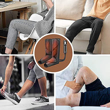 Load image into Gallery viewer, Cunmiso Life Leg Air Compression Massager for Circulation and Relaxation, Foot and Calf Massage Machine with 3 Heat Modes 3 Intensities, 2 Extensions Wraps &amp; LCD Handheld Controller for Men and Women
