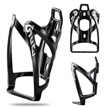 Load image into Gallery viewer, Suruid Bike Water Bottle Cage, Lightweight and Strong Bicycle Water Bottle Holder for Outdoor Cycling with Screws - 2 Pack (Black)
