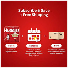 Load image into Gallery viewer, Huggies Newborn Gift Box - Little Snugglers Diapers (Size Newborn 24 Ct &amp; Size 1 32 Ct), Natural Care Unscented Baby Wipes (96 Ct Total), and Johnson's Shampoo &amp; Baby Lotion (Packaging May Vary)
