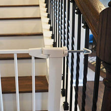 Load image into Gallery viewer, Baby Gate Guru Extra Long M10 (10mm) Stair Banister Adapter Y-Spindle Rods 2 Pack for Pressure Mounted Baby and Pet Safety Gates (10mm, White)
