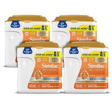 Load image into Gallery viewer, Similac 360 Total Care Sensitive Infant Formula with 5 HMO Prebiotics for Fussiness &amp; Gas Due to Lactose Sensitivity, Non-GMO, Baby Formula Powder Tub, Unflavored, 118 Oz, Pack of 4
