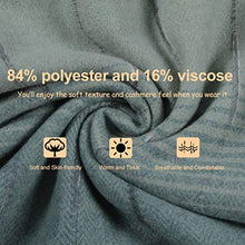 Load image into Gallery viewer, WAMSOFT Winter Warm Chunky Scarfs Shawl, 3X Thick Cold Weather Neck Scarf, Unisex Cashmere Feel Solid Pashmina Scarf, Super Soft Winter Scarf for Outdoor, Green
