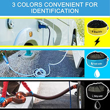 Load image into Gallery viewer, Inseknm RV Hose Bags, RV Accessories Storage Bags for Sewer Hoses, Fresh/Black Water Hoses and Electrical Cords (with 1 Storage Straps) (1 Pack Fresh Water)
