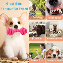 Load image into Gallery viewer, Puppy Toys, 6 Pack Dog Chew Toys for Puppy Teething Cute Pink Dog Toys Puppies Teething Squeaky Toys for Cleaning Teeth and Protect Oral Health Soft &amp; Durable Puppy Chew Toys for Small and Medium Dogs
