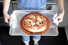 Load image into Gallery viewer, Silpat Perfect Pizza Non-Stick Silicone Baking Mat, 12" Round, Orange, AH305-01
