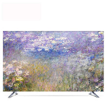 Load image into Gallery viewer, TV Cover Dust Cover, Purple Hanging 55 Inch 【2020New】 50 Curved Surface 65 European Cover Fabric Computer TV Set Wall Hanging (Size : 45in)
