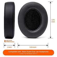 Load image into Gallery viewer, WC Design Pack Wicked Cushions Replacement Ear Pads Compatible with Beats Studio 3 Headphones - Also Fits Beats Studio 2 / Studio Wireless &amp; Wired - Enhanced Comfort, Durability &amp; Improved Adhesive

