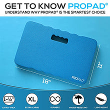 Load image into Gallery viewer, Thick Kneeling Pad, Garden Kneeler for Gardening, Bath Kneeler for Baby Bath, Kneeling Mat for Exercise &amp; Yoga, Knee Pad for Work, Floor Foam Pad, Extra Large (XL) 18 x 11 x 1.5 Inches, Blue
