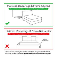 Load image into Gallery viewer, Milliard Bedside Bassinet Side Sleeper/Portable Infant Crib
