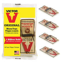 Load image into Gallery viewer, Victor Metal Pedal Mouse Trap - M154 Wood Mouse Trap
