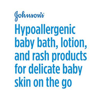 Load image into Gallery viewer, Johnson's Tiny Traveler Baby Gift Set, Baby Bath and Skin Care Essential Products, TSA-Compliant Travel Baby Gift Set, Hypoallergenic &amp; Paraben-Free, 5 Items
