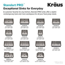 Load image into Gallery viewer, KRAUS Standard PRO 23-Inch 16 Gauge Undermount Single Bowl Stainless Steel Kitchen Sink, KHU101-23
