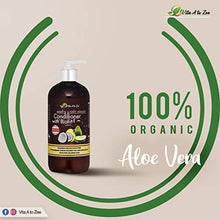 Load image into Gallery viewer, Apple Cider Vinegar &amp; Biotin Shampoo &amp; Conditioner (2 x 16oz) | Infused with Aloe Vera Juice, Argon Oil &amp; Saw Palmetto Extract | Balances pH, Condition, Strengthen, Moisturize &amp; Remove Build-up
