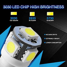 Load image into Gallery viewer, Marsauto 194 LED Light Bulb 6000K 168 T10 2825 5SMD LED Replacement Bulbs for Car Dome Map Door Courtesy License Plate Lights (Pack of 10)

