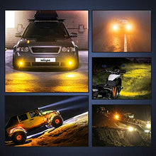Load image into Gallery viewer, Nilight - 18031S-B Amber 2PCS 4Inch 36W Triple Row Spot LED Light Bar 3600LM Driving Lights Fog Light Led Off Road Lights for Trucks Jeep UTV ATV Marine Boat,2 Years Warranty
