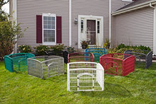 Load image into Gallery viewer, IRIS USA 4-Panel Pet Playpen with Door, size 35.25"L x 35.25"W x 24"H CI-604
