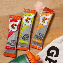 Load image into Gallery viewer, Gatorade Thirst Quencher Powder, Orange, 1.23oz Packets, Makes 20 ounces (80 Pack)
