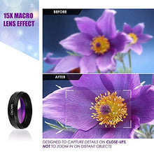 Load image into Gallery viewer, Smartphone Camera Lens kit, 4K HD Optical Macro + 0.45X Ultra Wide-Angle Lens kit Our Phone Lens kit is Compatible with Most Smart phoneseasy to use and Don’t Worry About The Compatibility.

