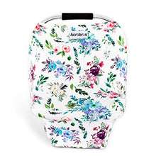 Load image into Gallery viewer, Baby-Car-Seat-Covers-ACRABROS Multifunctional Infant Car Seat Canopy,Nursing Cover Breastfeeding Scarf Soft Breathable Stretchy 360 Coverage,for Boys Girls
