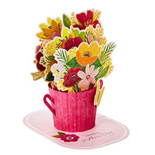 Load image into Gallery viewer, Hallmark Paper Wonder Mothers Day Pop Up Card (Flower Bouquet, You Deserve This Day)
