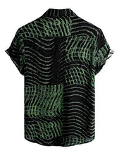 Load image into Gallery viewer, VATPAVE Mens Floral Hawaiian Shirts Short Sleeve Button Down Beach Shirts 3X-Large Dark Green
