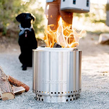 Load image into Gallery viewer, Solo Stove Ranger with Stand Portable Outdoor Fire Pit Stainless Steel Firepot for Wood Burning and Low Smoke Great Fire Pits for Outside | 15x12.5 Inch Outside Fire Pits
