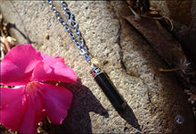 Load image into Gallery viewer, Natural Black Tourmaline Crystal Healing Necklace - for Root Chakra | Dispels Negative Energy. Guards Against Environmental Pollutants. Natural Stress Aid. Stimulates Optimism, Awareness, Happiness

