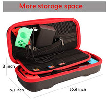 Load image into Gallery viewer, EOVOLA Accessories Kit for Nintendo Switch / Switch OLED Model Games Bundle Wheel Grip Caps Carrying Case Screen Protector Controller
