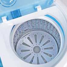 Load image into Gallery viewer, ZenStyle Portable Washer Compact Twin Tub 9.9 LB Mini Top Load Washing Machine Washer/Spinner w/ 6.57 FT Inlet Hose
