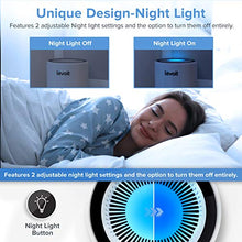 Load image into Gallery viewer, LEVOIT H13 True HEPA Filter Air Purifiers for Allergies and Pets, Smokers, Smoke, Dust, Mold, and Pollen, Cleaner for Bedroom, Large Room with Optional Night Light, LV-H132, White
