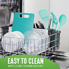 Load image into Gallery viewer, GreenLife 2 Piece Cutting Board Kitchen Set, Dishwasher Safe, Extra Durable, Turquoise

