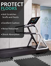 Load image into Gallery viewer, BEAUTYOVO Puzzle Exercise Mat with 12 Tiles Interlocking Foam Gym Mats, 24'' x 24'' EVA Foam Floor Tiles, Protective Flooring Mats Interlocking for Gym Equipment, Black/Gray
