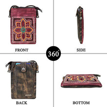 Load image into Gallery viewer, Small Crossbody Purse For Women With Cell Phone Holder Faux Leather Shoulder Bag Back Pocket for Phone Light Weight Passport Mujer PH02-219CF

