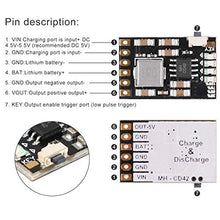 Load image into Gallery viewer, MakerFocus 10pcs 186 50 Lithium Battery Charging Module TP4056 Charging Module 1A with Battery Protection 186 50 BMS and 2A 5V Charge Discharge Module Charging Boost Mobile Power Protection PCB Board
