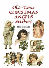 Load image into Gallery viewer, Old-Time Christmas Angels Stickers (Dover Stickers)
