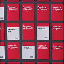 Load image into Gallery viewer, Freedom of Speech, the fun kind - A Party Card Game
