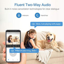 Load image into Gallery viewer, Security Camera Indoor, Goowls 1080P HD WiFi Camera Baby Camera Smart Home Wireless IP Camera for Pet/Dog/Nanny Monitor Pan/Tilt Night Vision Motion Detection 2-Way Audio Compatible with Alexa 2 Pack
