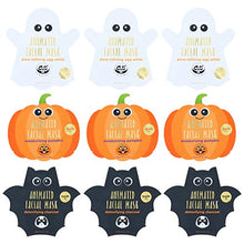Load image into Gallery viewer, Spa Life Animated Halloween Sheet Mask Pumpkin, Ghost, Bat Bundle
