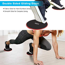 Load image into Gallery viewer, Kootek Booty Bands Resistance Bands for Butt and Legs 3 Levels Exercise Band with Door Anchor 2 Core Sliders Legs Ankle Straps Guide Book for Home Fitness Gym
